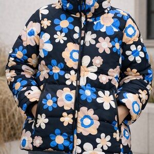 NWT Ripzone Women’s Twilight Puffy Insulated Jacket - XXL - Floral